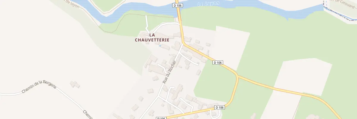 Plan du 6 Rue du Rocher à Val-du-Layon