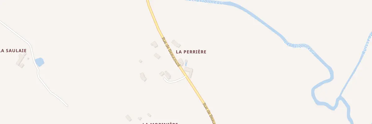 Plan du 653 Rte de Beaucouze (La Meignanne à Longuenée-en-Anjou