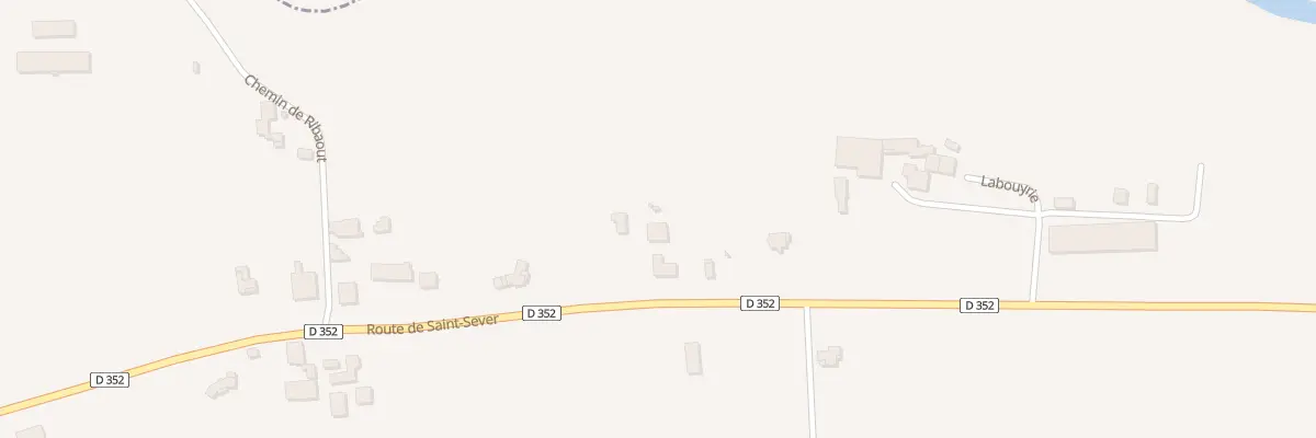 Plan du 1473 Rte de Saint-Sever à Toulouzette
