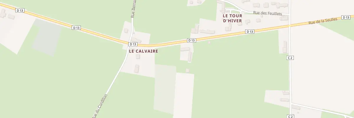 Plan du 22 Rue de la Seulles à Lingèvres