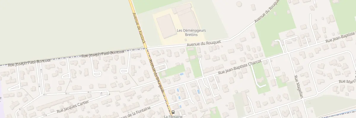 Plan du 5 Av du Rouquet à Mérignac