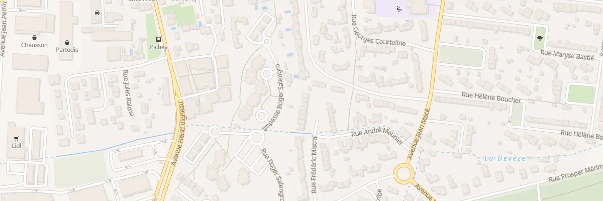 Plan du 26 Rue Frédéric Mistral à Mérignac