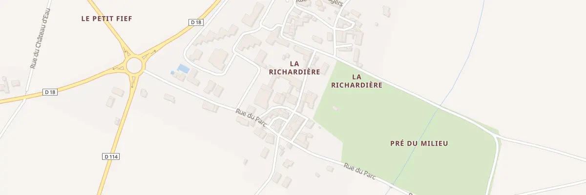 Plan du 5819 La Richardiere à Saint-Savinien