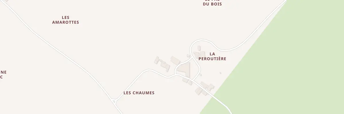 Plan du 1 Che de la Péroutiere à Lorignac