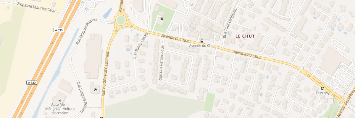 Plan du 19 Rue des Renardeaux à Mérignac