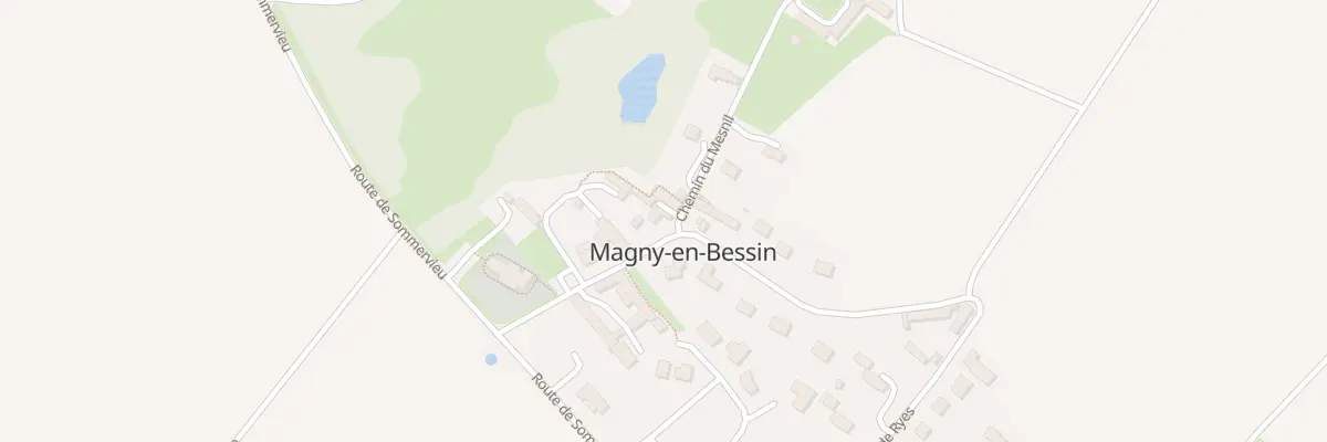 Plan du 3 Grande Rue à Magny-en-Bessin
