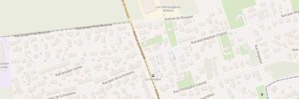 Plan du 2 Rue Jean-Baptiste Charcot à Mérignac