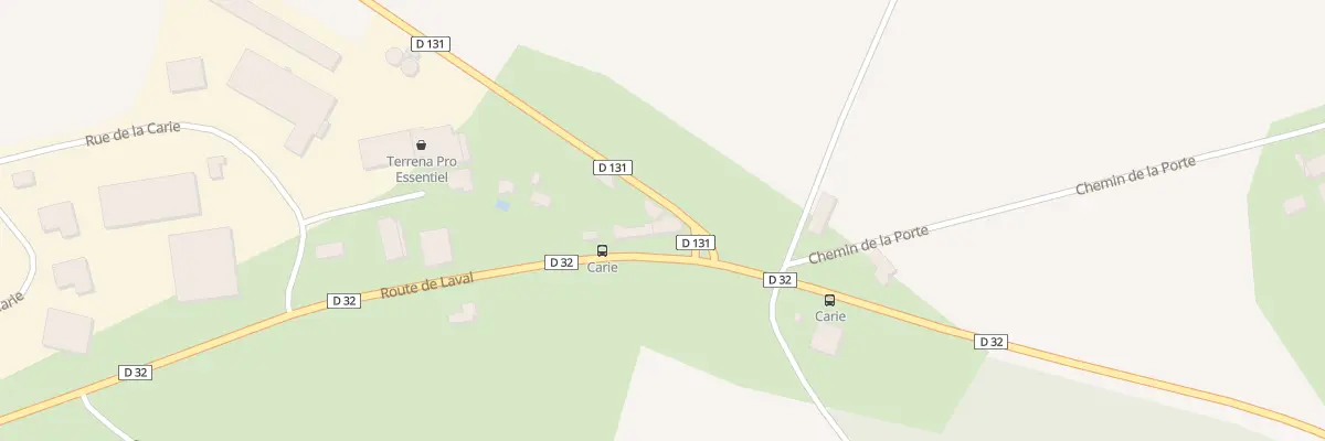 Plan du 1 Rte de Louverne à Argentré