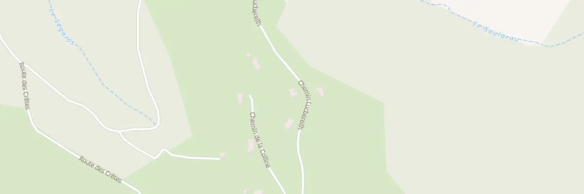 Plan du 3 Che Lucbereilh à Lagor