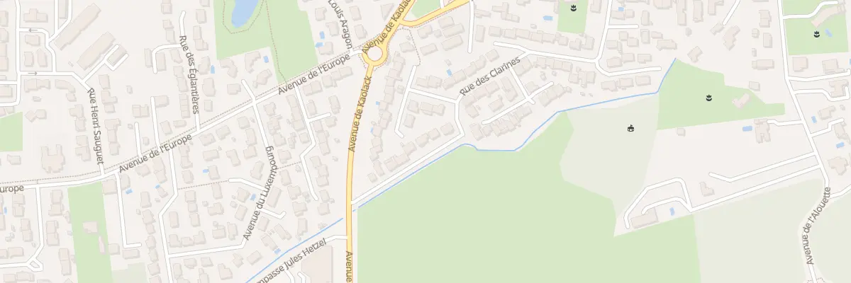Plan du 12 Rue des Clarines à Mérignac