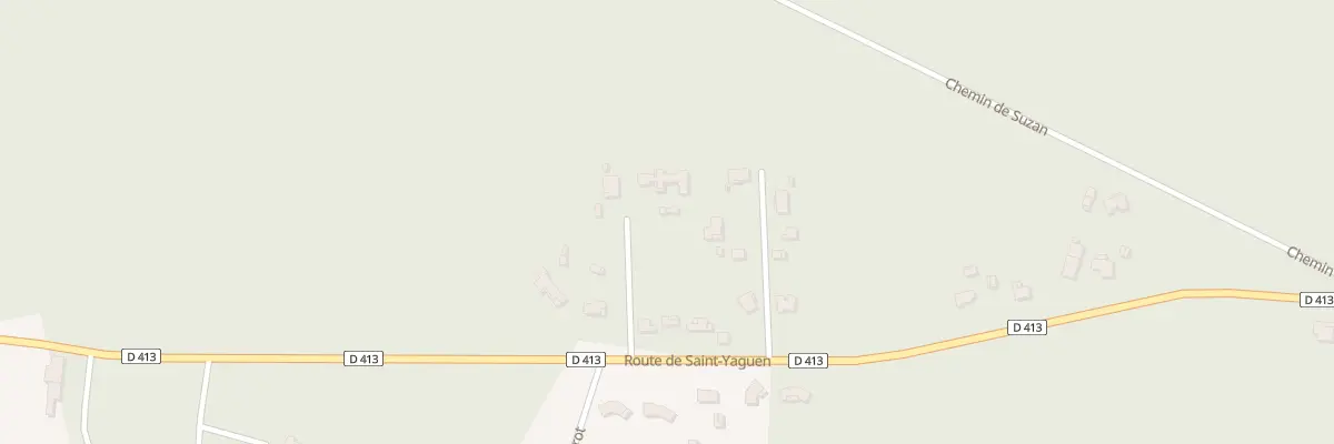 Plan du 998 Rte de Saint -Yaguen à Saint-Martin-d’Oney