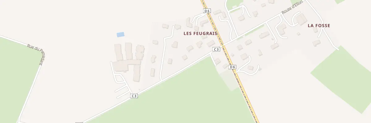 Plan du 5 Rue du Haras à Ellon
