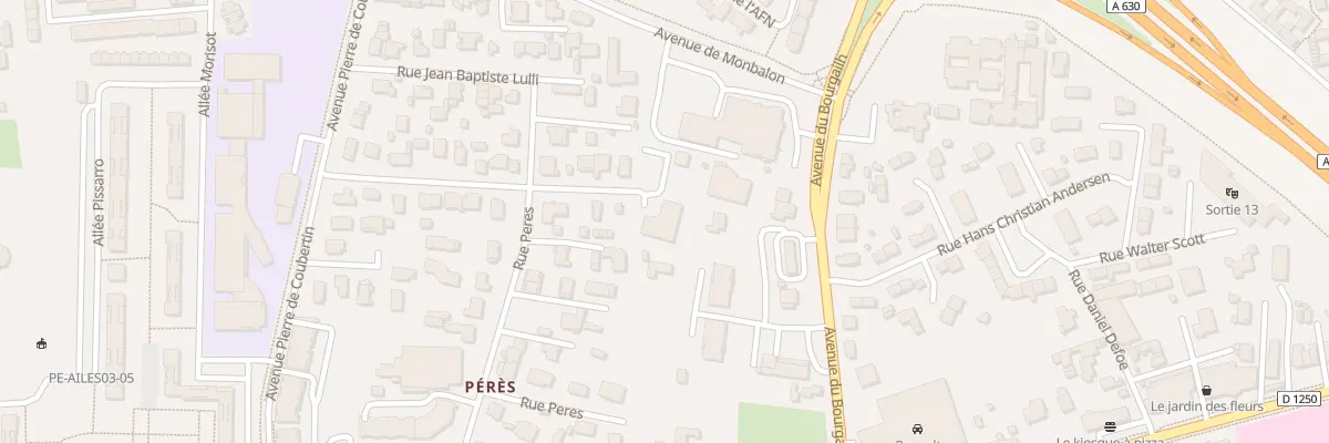 Plan du 22B Rue Jean-Philippe Rameau à Pessac