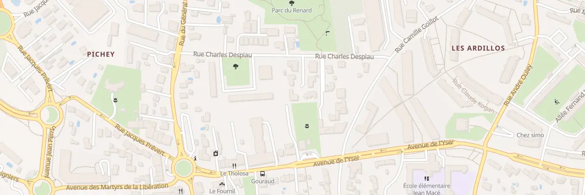 Plan du 9 Rue Charles Despiau à Mérignac