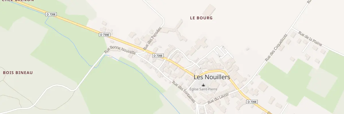 Plan du 70 Gr Grande Rue aux Nouillers