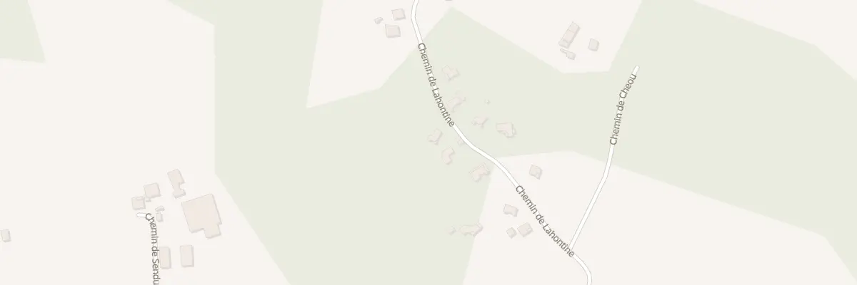 Plan du 5001 Che de Lahontine à Saint-Cricq-Chalosse