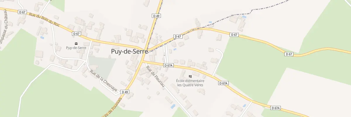 Plan du 19 Rue de la vendée à Puy-de-Serre