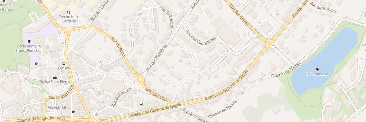 Plan du 8B Rue des Pierriéres à Cerizay