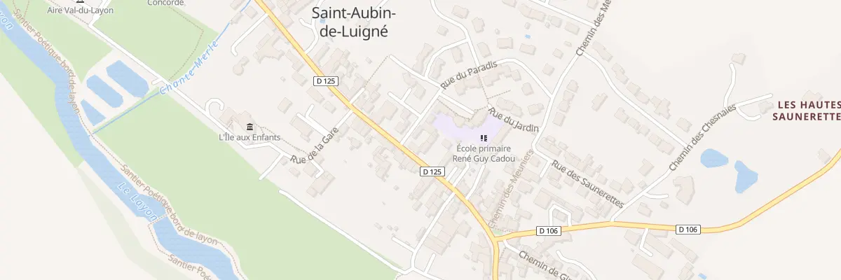 Plan du 60 Rue du Canal de Monsieur à Val-du-Layon