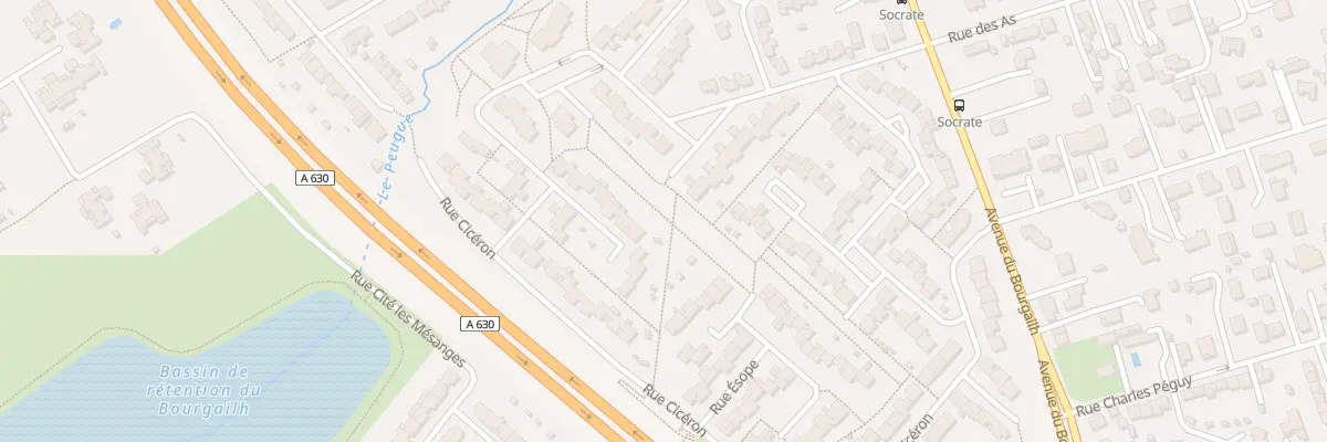 Plan du 58 Rue Cicéron à Pessac