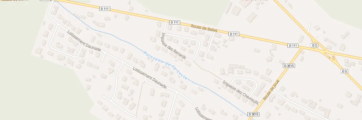 Plan du 25 Imp des Renards à Saint-Magne