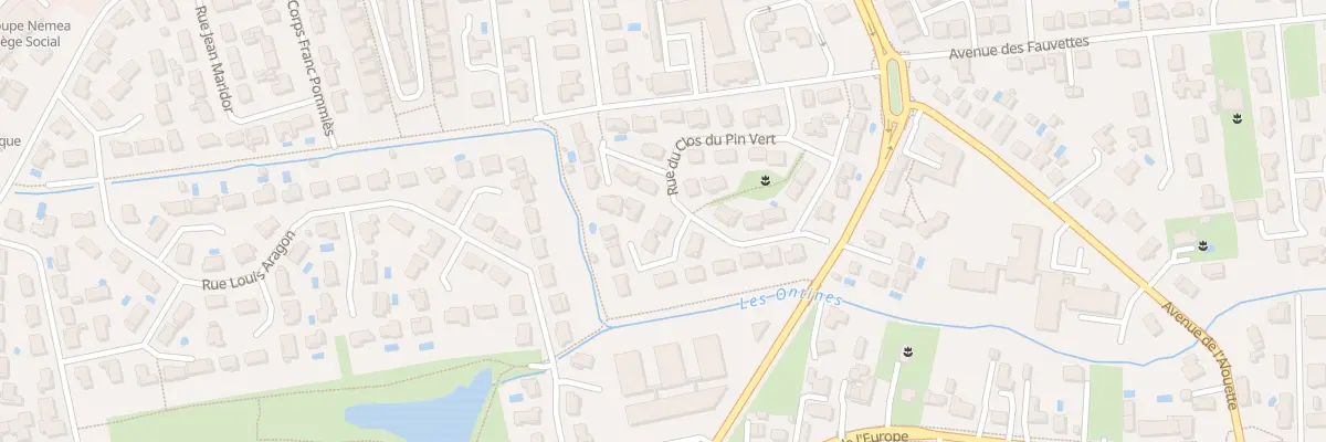 Plan du 29 Rue Clos du Pin Vert à Mérignac