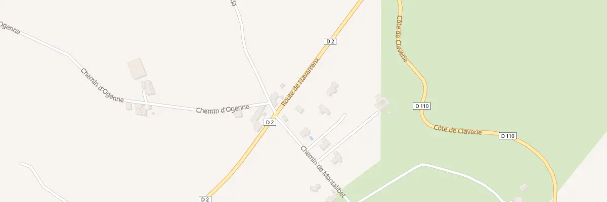 Plan du 407 Rte de Navarrenx à Lucq-de-Béarn