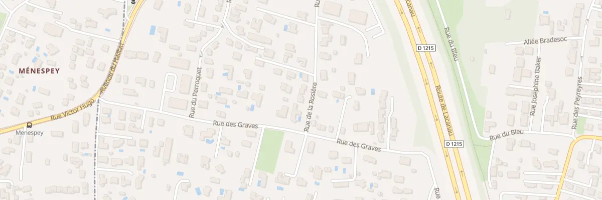 Plan du 24 Rue de la Rosière à Eysines