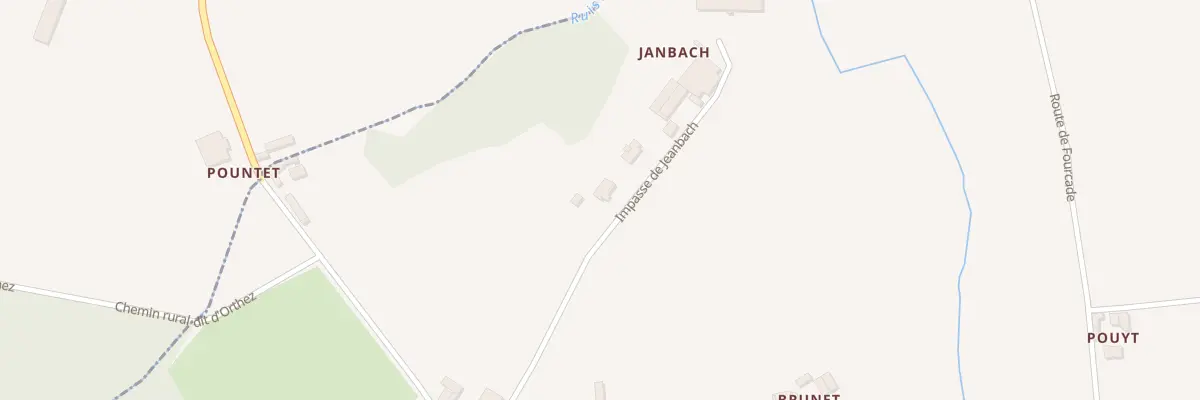 Plan du 270 Imp de Jeanbach à Mesplède