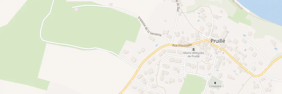 Plan du 1 Rue Principale à Longuenée-en-Anjou