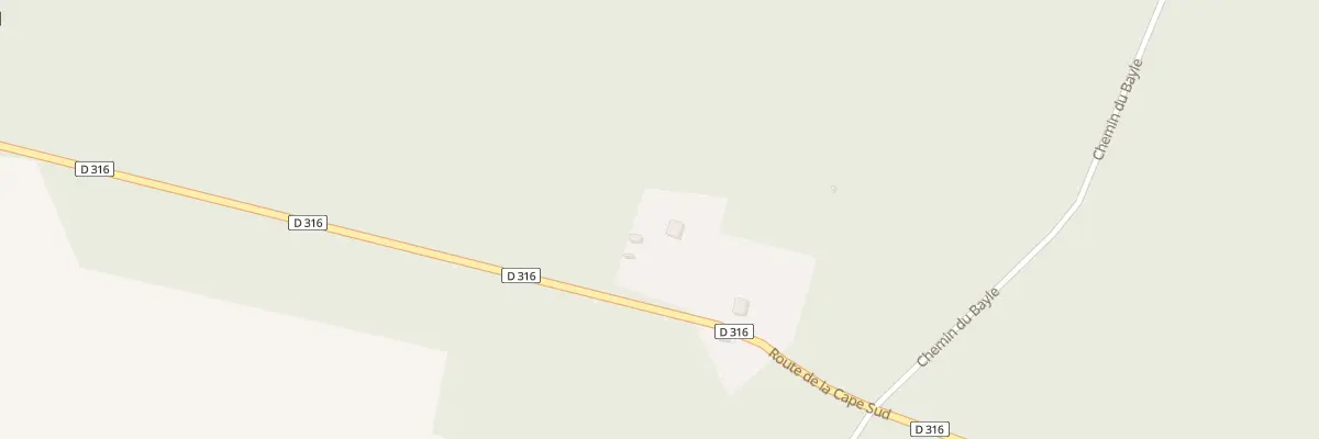 Plan du 1791 Rte de la Cape Sud à Mano