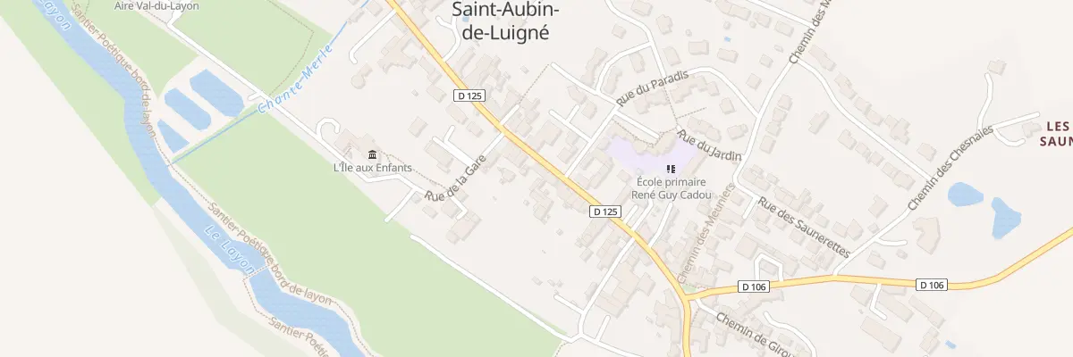 Plan du 33 Rue du Canal de Monsieur à Val-du-Layon