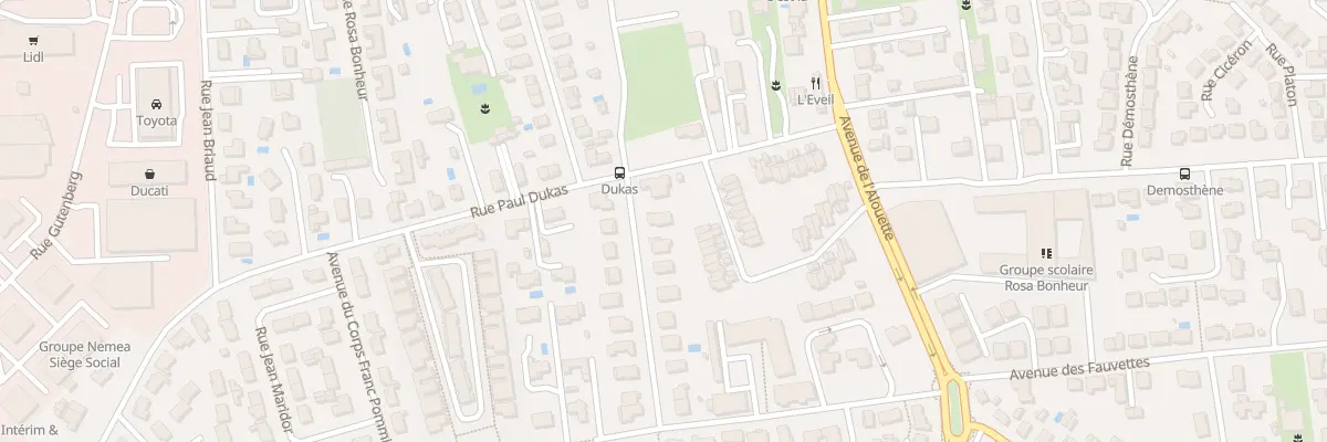 Plan du 4 Rue des Ontines à Mérignac
