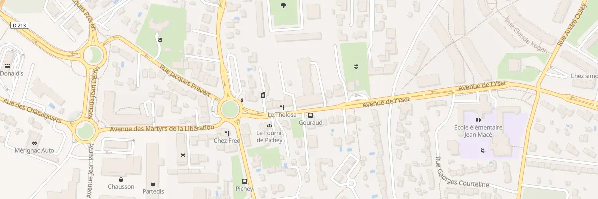 Plan du 135 Av de l’Yser à Mérignac