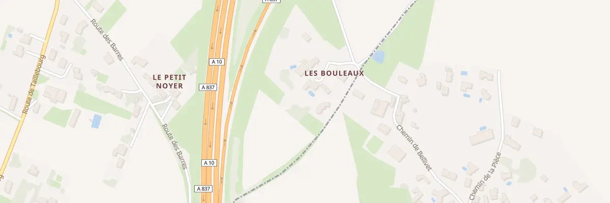 Plan du 6 Les Bouleaux à Écurat