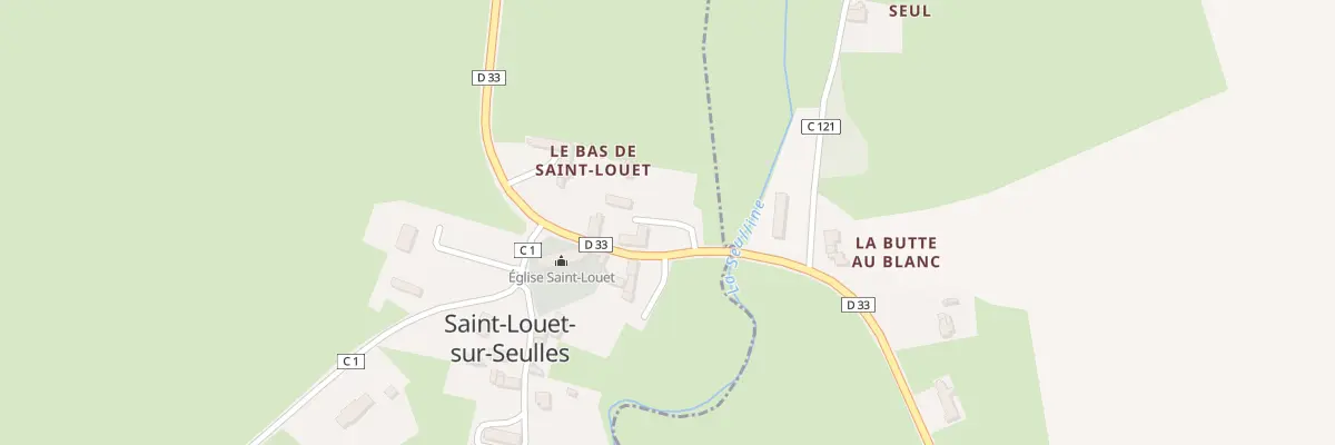 Plan du 26 Rue des Tilleuls à Saint-Louet-sur-Seulles
