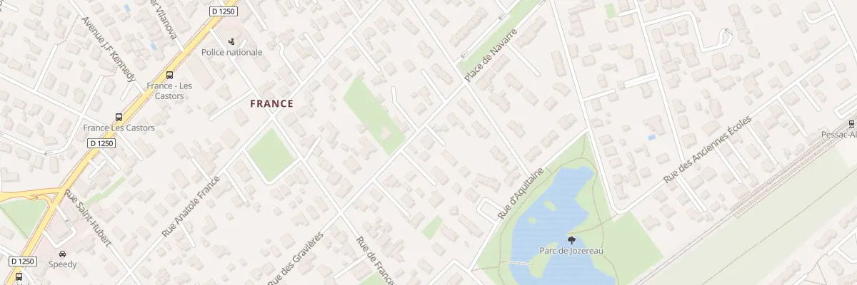 Plan du 6B Rue des Gravières à Pessac