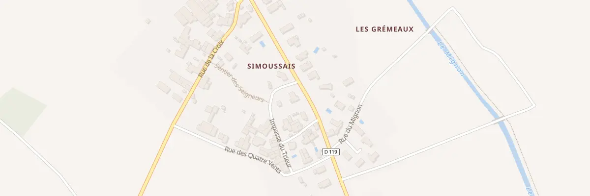 Plan du 15 Rue des Noyers à Saint-Pierre-d’Amilly