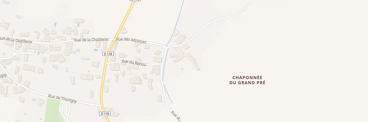 Plan du 10 Rue du Lavoir à Saint-Saturnin-du-Bois