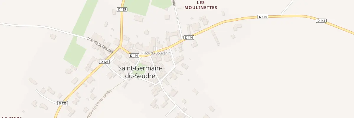 Plan du 3 Rue de la Vieille Forge à Saint-Germain-du-Seudre