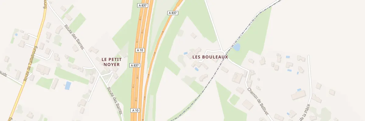Plan du 4 Les Bouleaux à Écurat