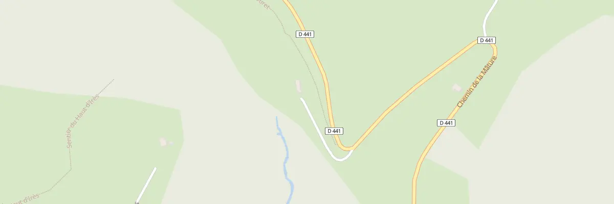 Plan du 5154 Ichercen à Lées-Athas