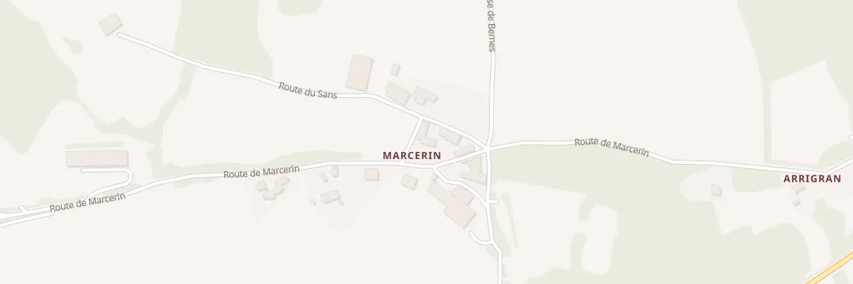 Plan du 65 Rte de Sans à Argagnon