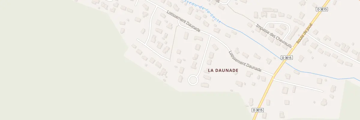 Plan du 37 Lot Daunade à Saint-Magne