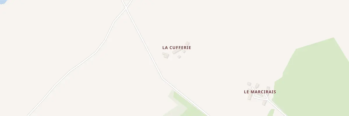 Plan du 1 La Cufferie à Martigné-sur-Mayenne