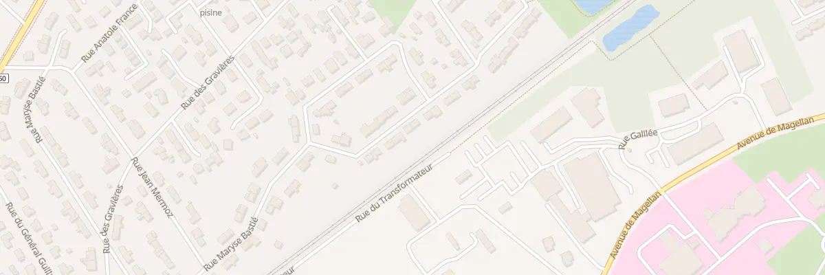 Plan du 15 Rue Maryse Bastié à Pessac