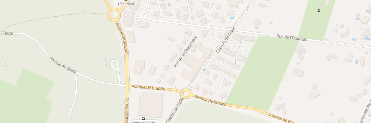 Plan du 8 Rue de la Chaunière au Taillan-Médoc