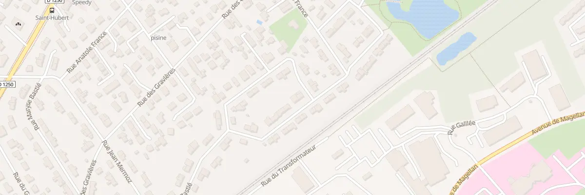 Plan du 8 Rue Maryse Bastié à Pessac