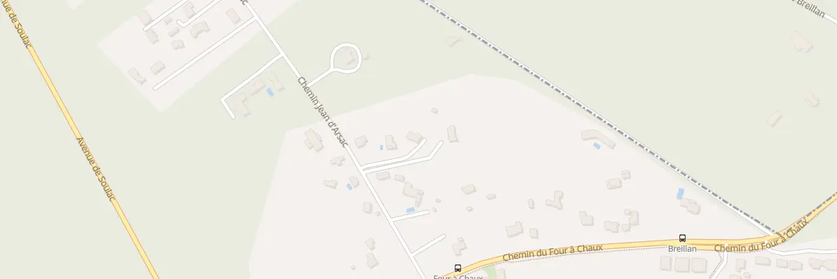 Plan du 8 Che de Jean d’Arsac au Taillan-Médoc