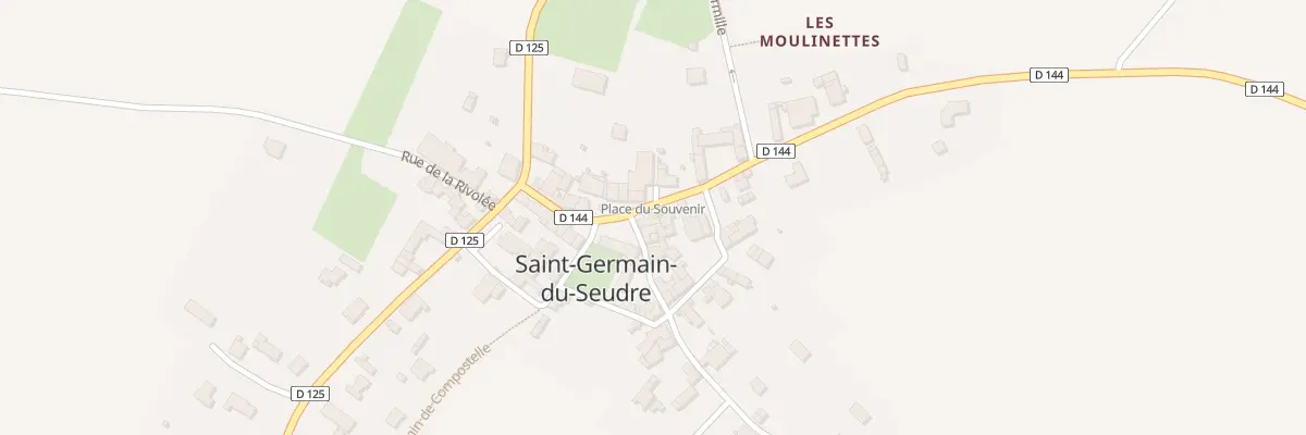 Plan du 1 Rue de la Planche à Roy à Saint-Germain-du-Seudre